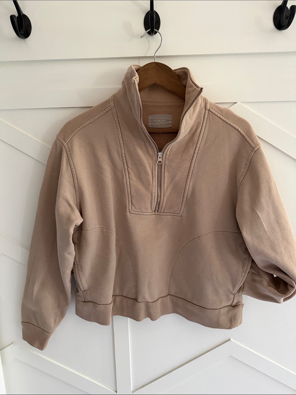 Cropped Quarter Zip
